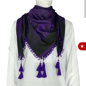 Purple keffiyeh